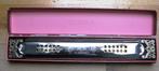 Tremolo G 53/48 lange mondharmonica Hohner Made in Germany, Ophalen of Verzenden, Zo goed als nieuw, Met koffer of doosje