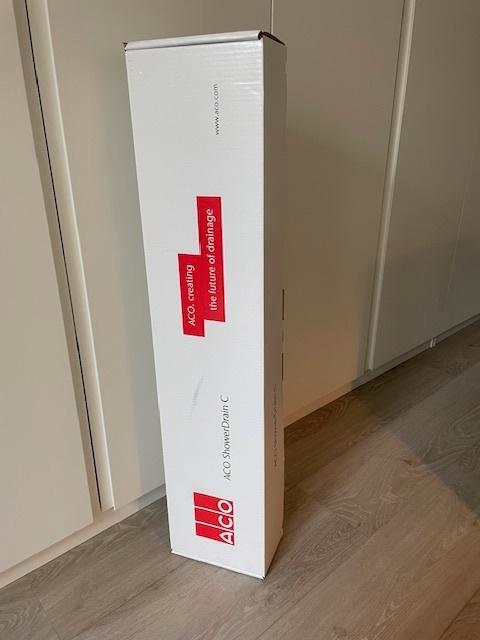 ACO ShowerDrain, Doe-het-zelf en Verbouw, Buizen en Afvoer, Nieuw, Afvoer, Rvs, Minder dan 2 meter, 80 mm of meer, Ophalen