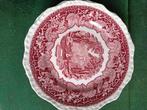 8 Taartbordjes Mason's Vista rood tea plate ontbijt bordje, Ophalen of Verzenden