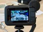 GoPro 12 met Media Mod, 3 batterijen + lader, 64GB SD, Ophalen, Zo goed als nieuw, GoPro
