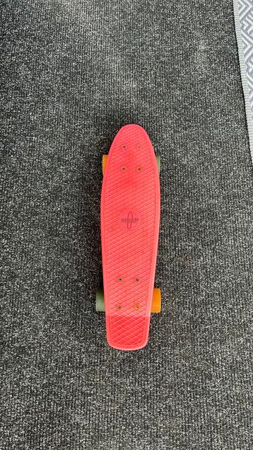 Skateboard Nijdam roze