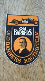 Sticker Old Barbers' Racing Team After Shave, Ophalen of Verzenden, Nieuw