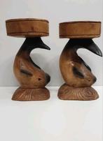 Prachtig set van 2 vissen je kan er wat op zitten, Antiek en Kunst, Ophalen of Verzenden