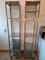 Ikea RVS / Chroom stelling rek 2x, Huis en Inrichting, Kasten | Stellingkasten, Ophalen, Gebruikt