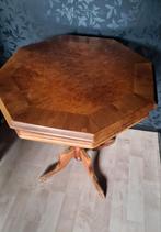 Stevig houten bijzet tafeltje, Ophalen, Minder dan 55 cm, Gebruikt, Overige vormen