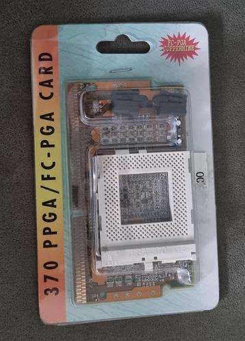 370 PGA FC PGA Card, Socket 370 naar slot 1 nieuw. beschikbaar voor biedingen