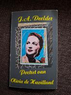 Portret van Olivia de Havilland J.A.Deelder1995 met handteke, Ophalen of Verzenden