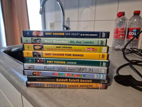 Bert Visscher collectie., Cd's en Dvd's, Dvd's | Cabaret en Sketches, Zo goed als nieuw, Stand-up of Theatershow, Alle leeftijden