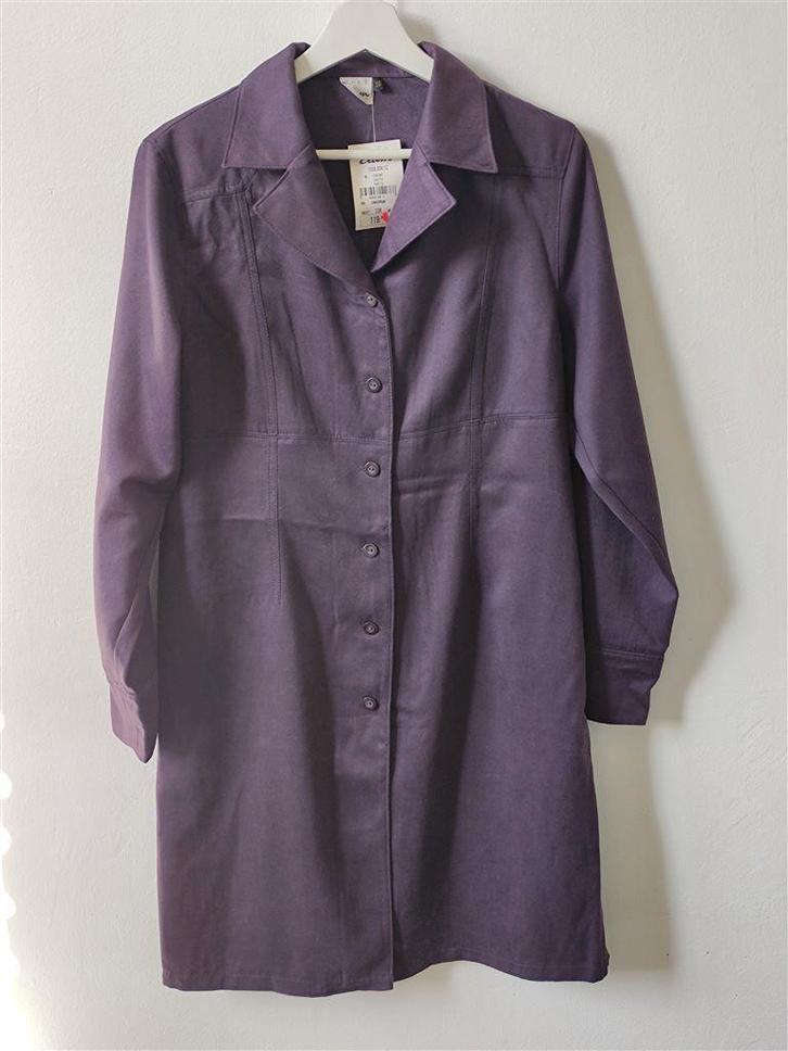 MISS ETAM Lange Dames Overhemd Jurk Maat 38 [Nieuw], Kleding | Dames, Jurken, Nieuw, Maat 38/40 (M), Onder de knie, Ophalen of Verzenden