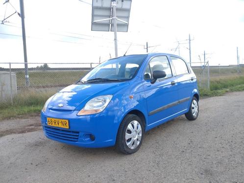 VERKOCHT Chevrolet Matiz 0.8 AUT 2005 Blauw NIEUWE APK, Auto's, Chevrolet, Bedrijf, Matiz, ABS, Airbags, Alarm, Centrale vergrendeling