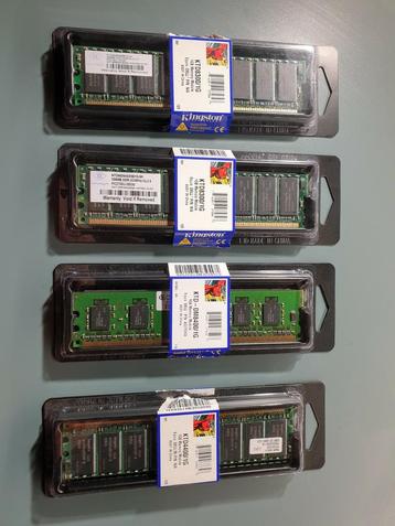 Kingston memory 1 GB 4 stuks beschikbaar voor biedingen