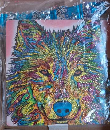 Diamond Painting Wolf  beschikbaar voor biedingen