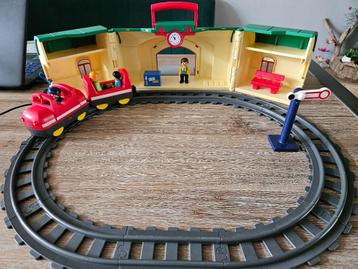 PLAYMOBIL 123 Mijn meeneem treinstation beschikbaar voor biedingen