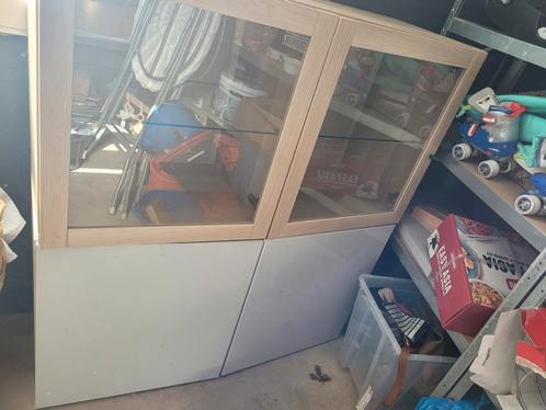 Ikea Besta kast. 2 losse elementen. 120x42x64, Huis en Inrichting, Kasten | Vitrinekasten, Gebruikt, Ophalen