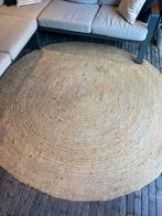 Jute kleed 200 cm doorsnede, Huis en Inrichting, Stoffering | Tapijten en Kleden, Ophalen, Gebruikt, Rond, 200 cm of meer