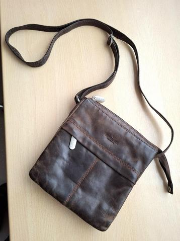 Handtas leder - BEAR Design (20x21cm) beschikbaar voor biedingen