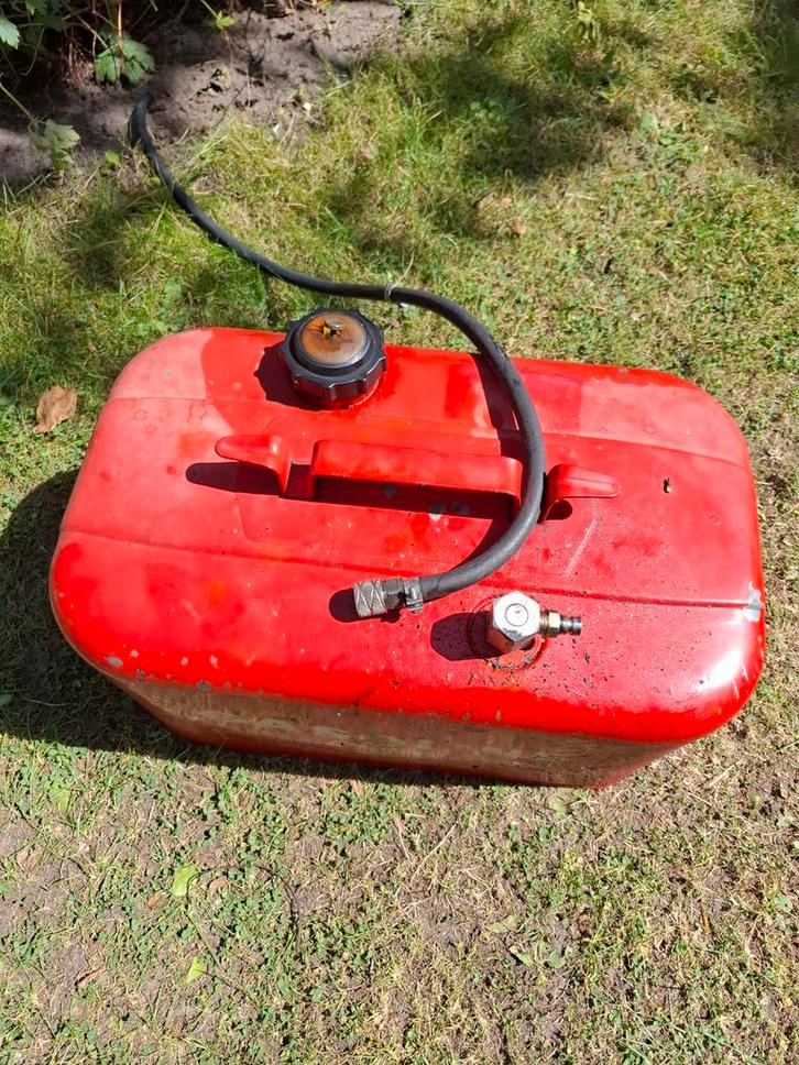 Vintage Benzinetank Buitenboordmotor - 6 Gallon, Watersport en Boten, Accessoires en Onderhoud, Gebruikt, Motor en Techniek, Ophalen