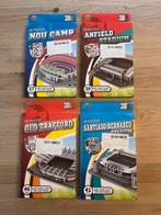 NIEUW: 4x 3D puzzel voetbalstadions Real Madrid Liverpool, Ophalen of Verzenden, Meer dan 50 stukjes, Zo goed als nieuw, 6 jaar of ouder