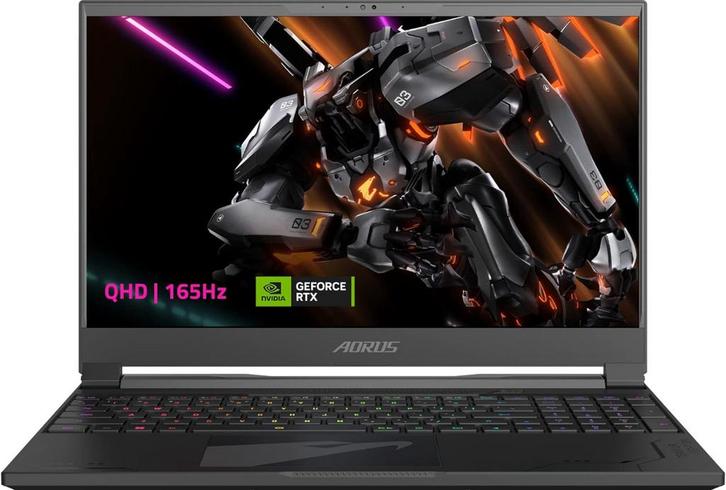Gigabyte Aorus 15 Rtx 4070, Computers en Software, Windows Laptops, Zo goed als nieuw, 15 inch, SSD, 4 Ghz of meer, Gaming, Ophalen of Verzenden