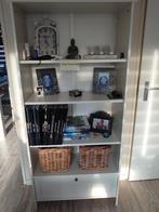 2x Leuke niet al te grote boekenkasten, Ophalen, Gebruikt, 100 tot 150 cm, 50 tot 100 cm