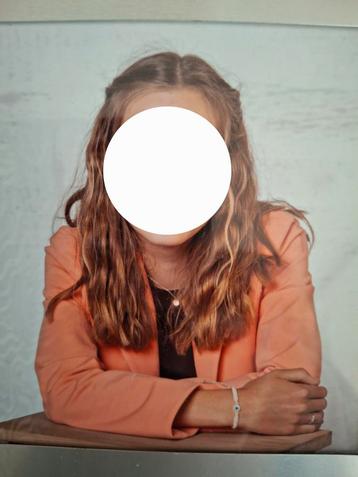 WE fashion nieuwe koraalkleurige blazer, maat 146 beschikbaar voor biedingen