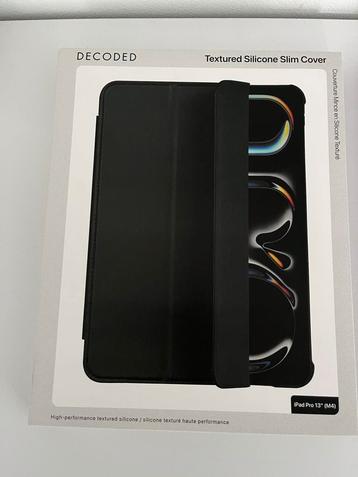Decoded hoes slim cover iPad Pro 13 inch 2024 (M4) zwart beschikbaar voor biedingen