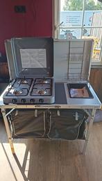 Campingkeuken met gasstel - Zo goed als nieuw!, Ophalen of Verzenden, Zo goed als nieuw