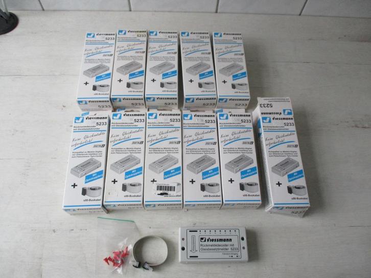 Viessmann Rückmelddecoder mit Gleisbesetzmelder no 5233, Hobby en Vrije tijd, Modeltreinen | H0, Zo goed als nieuw, Analoog, Ophalen