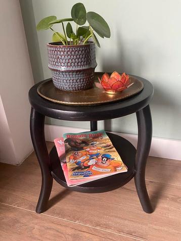 Vintage Plantentafeltje bijzettafel retro beschikbaar voor biedingen