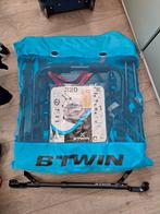 BTWIN 320 Achterklep Fietsendrager + Damesfiets Stang, Auto diversen, Fietsendragers, Ophalen, 3 fietsen of meer, Gebruikt, Achterklepdrager