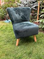 Mosgroene fauteuil, Ophalen, Zo goed als nieuw, 75 tot 100 cm, 50 tot 75 cm