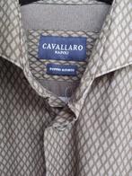 Cavallaro Napoli, size 38, Kleding | Heren, Overhemden, Halswijdte 38 (S) of kleiner, Cavallaro Napoli, Zo goed als nieuw, Verzenden