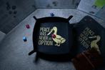 Funny Dice Tray voor TTRPG / D&D Piece was Never an Option, Ophalen of Verzenden, Nieuw, Overige soorten, Toebehoren
