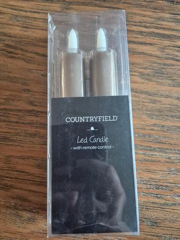 Countryfield LED Kaarsen met Afstandsbediening - Nieuw beschikbaar voor biedingen