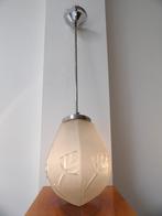 Art Deco Scailmont Hoge Hanglamp, Ophalen of Verzenden