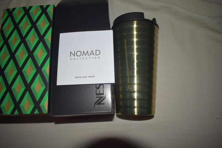 Nespresso Travel Mug nomad, Huis en Inrichting, Keuken | Servies, Nieuw, Kop(pen) en/of Schotel(s), Overige stijlen, Overige materialen