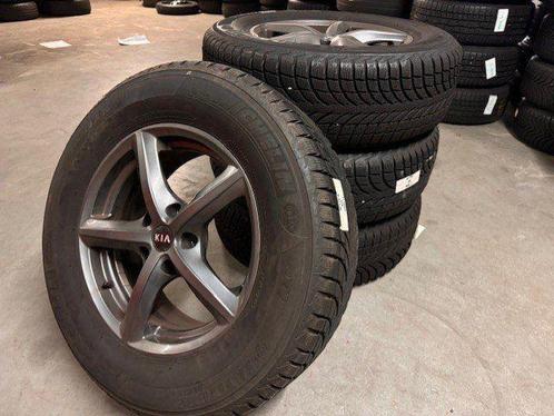Kia velgen met band 4 stuks R16 Inch 215/70 Winter Michelin, Auto-onderdelen, Banden en Velgen, Banden en Velgen, Winterbanden