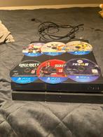 PS4 300GB + 6 Games (Geen Controller), Ophalen of Verzenden, Zonder controller, Original, 500 GB