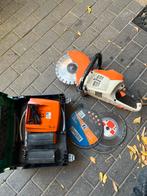 Stihl tsa 230 accu bandenzaag, Ophalen of Verzenden, Zo goed als nieuw, 1000 watt of meer, Haakse handslijpmachine