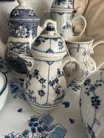 Saksisch ( Saks ) blauw porseleinen kan met deksel, Antiek en Kunst, Ophalen of Verzenden
