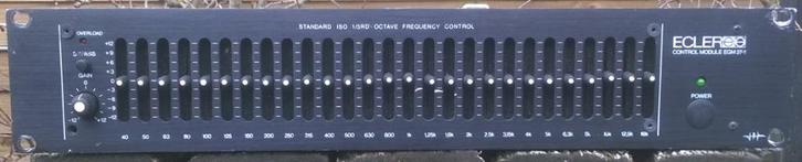Equalizer Ecler EQM 27-1, Muziek en Instrumenten, Effecten, Gebruikt, Volume, Equalizer, Ophalen of Verzenden