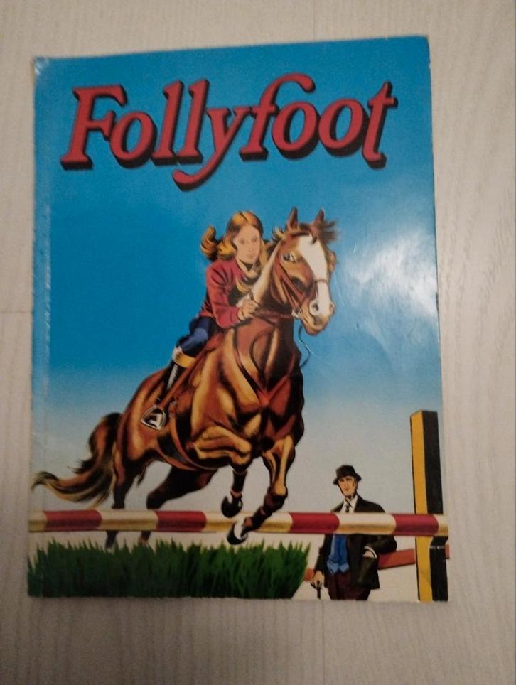 Stripboek/Stripalbum Follyfoot 1973 - 5 verhalen met paarden, Boeken, Stripboeken, Zo goed als nieuw, Eén stripboek, Ophalen of Verzenden