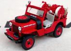 Jeep Hotchkiss CCFL BOS brandweer schaal 1/43 # 25, Hobby en Vrije tijd, Modelauto's | 1:43, Nieuw, Overige merken, Auto, Verzenden