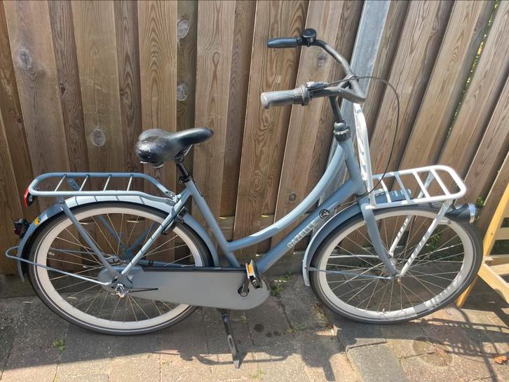 Gazelle PuurNL nette stadsfiets/omafiets, Fietsen en Brommers, Fietsen | Dames | Damesfietsen, Zo goed als nieuw, Gazelle, (Extra) lage instap