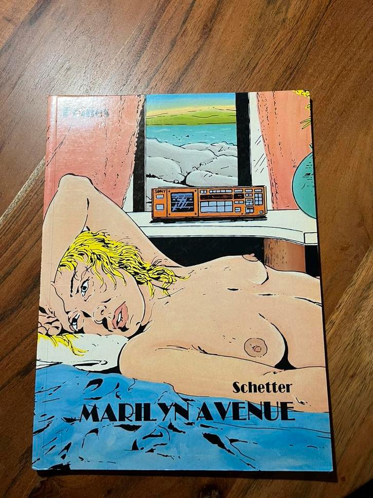 Marilyn Avenue" van Schetter., Boeken, Stripboeken, Zo goed als nieuw, Eén stripboek, Ophalen of Verzenden