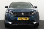 Peugeot 3008 1.6 Aut. 181 PK GT H-Leder Camera Stoelverw. 18, 4 cilinders, Blauw, Leder en Stof, Bedrijf