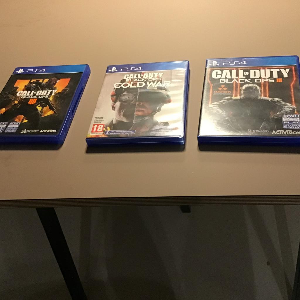 Call of Duty Black Ops PS4 - 2 Games!, Spelcomputers en Games, Games | Sony PlayStation 4, Online, Gebruikt, Vanaf 18 jaar, Shooter
