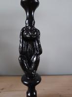 Zwarte Aap Kandelaar - Ca. 25 cm, Huis en Inrichting, Woonaccessoires | Kandelaars en Kaarsen, Gebruikt, 25 tot 50 cm, Zwart, Ophalen of Verzenden