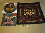 Mötley Crüe PD, 10" Red Vinyl + 3 plectrums en RARE Bandana, Cd's en Dvd's, Vinyl | Hardrock en Metal, Ophalen, Zo goed als nieuw