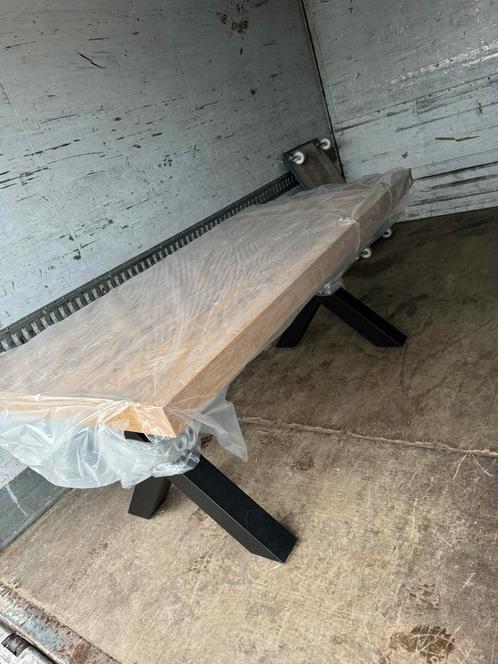 Robuuste Eetkamertafel, Huis en Inrichting, Tafels | Eettafels, Nieuw, 50 tot 100 cm, 150 tot 200 cm, Vijf personen of meer, Rechthoekig